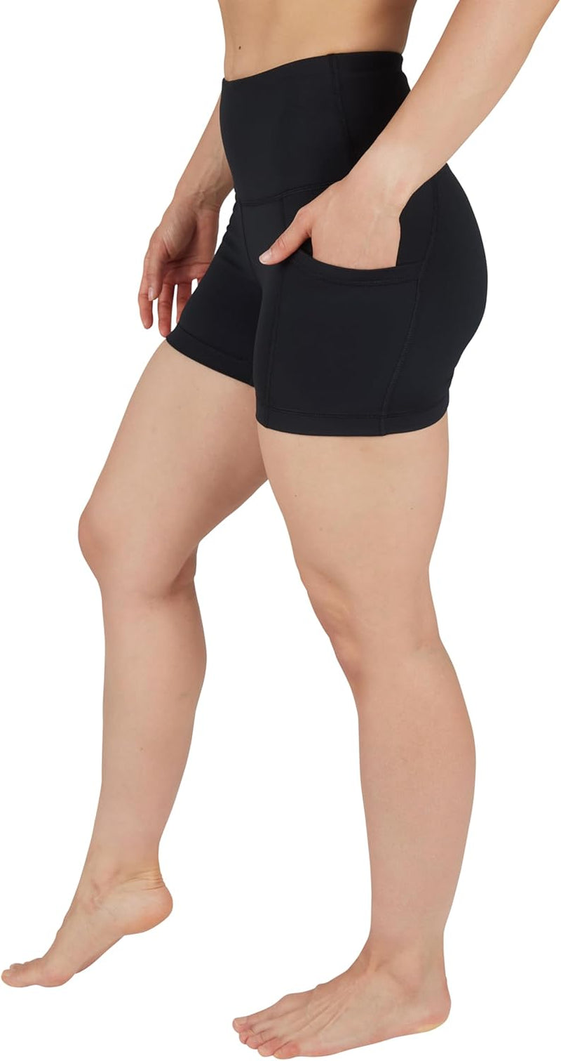 Womens High Waisted Biker Shorts Workout Running Spandex Yoga Shorts 3.5", 5", 7", 9"